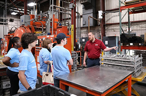 Lehigh’s Summer Engineering Institute Students Tour at Solar Atmospheres