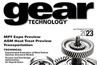 Read the September/October Issue of Gear Technology