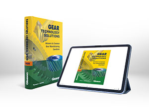 New Book from Gleason: "Gear Technology Solutions" by Prof. Dr. Hermann Stadtfeld