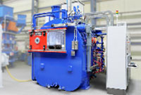 3-chamber vacuum furnace w/oil quench doubles throughput