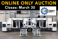 Auction of High-Volume Production Grinding & CNC Machinery