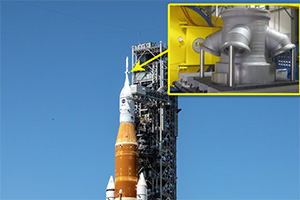 Solar Atmospheres Vacuum Heat Treats Titanium Manifold for Artemis 1 Mission