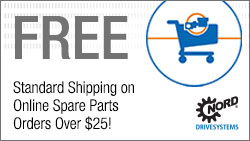 NORD Offers FREE Shipping for Online Parts Orders Over $25