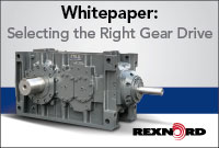Whitepaper: Selecting the Right Gear Drive