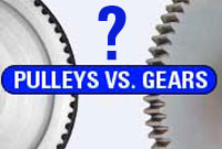 Gear or Timing Belt & Pulley Drive System?