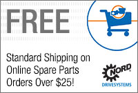 NORD Offers FREE Shipping for Online Parts Orders Over $25