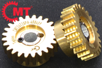 Brass Spur Gears with Concentric Maxi Torque
