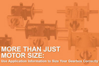 White Paper: Size Your Gearbox Correctly