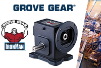 Protect Uptime with reliable Grove Gear<sup>®</sup> IRONMAN<sup>®</sup> gear reducers