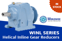 WINL Series of Helical Inline Gear Reducers